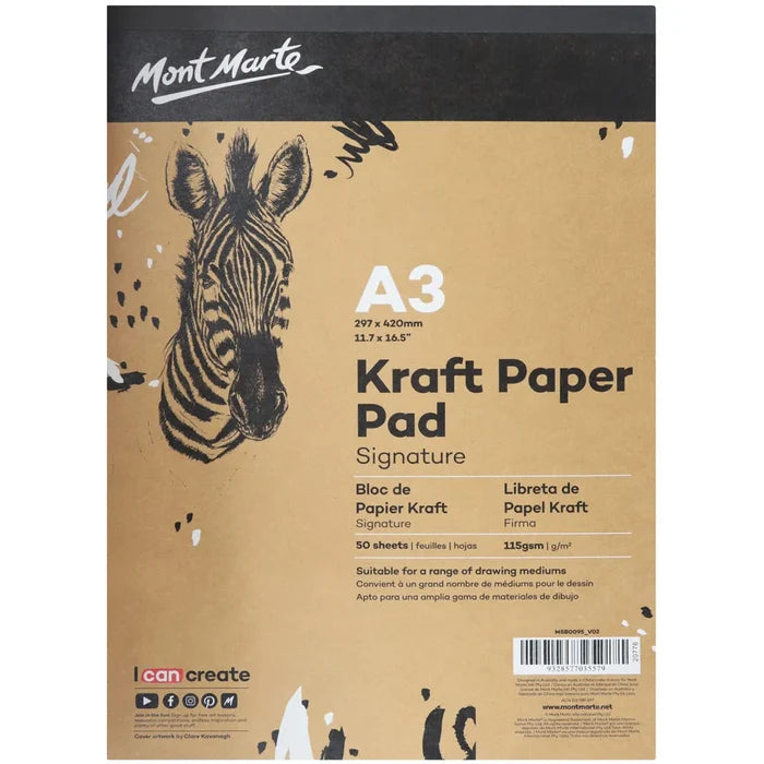 Mont Marte Kraft Paper Pad