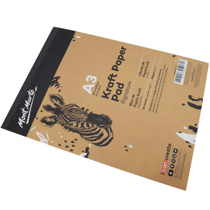 Mont Marte Kraft Paper Pad