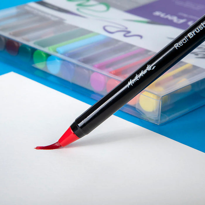 Mont Marte Real Brush Pens Premium Set