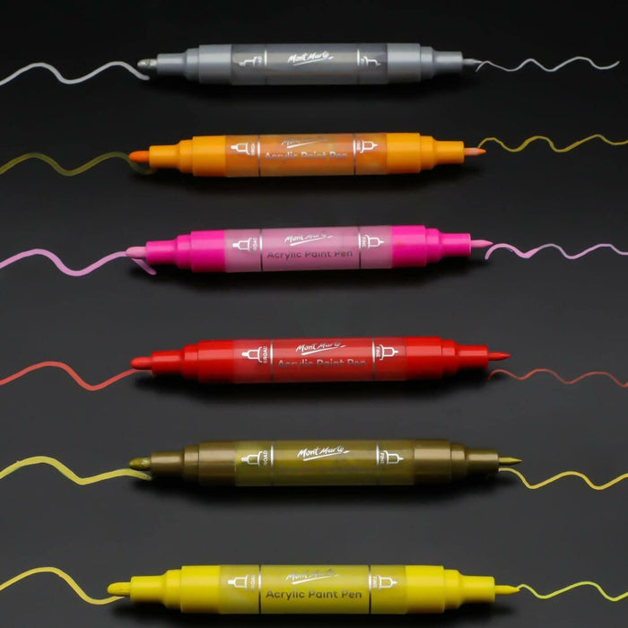 Mont Marte Signature Acrylic Paint Pens Set