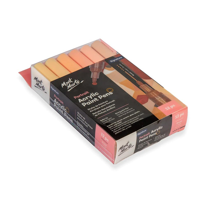 Mont Marte Signature Portrait Acrylic Paint Pen Set