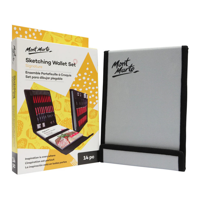 Mont Marte Signature Sketching Wallet Set