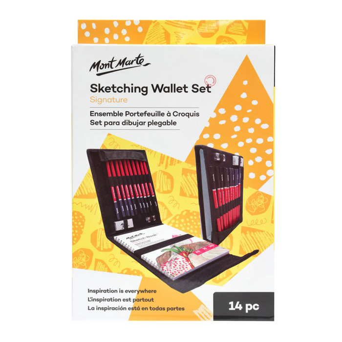 Mont Marte Signature Sketching Wallet Set