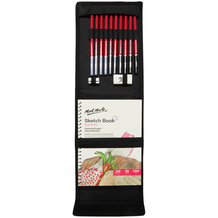 Mont Marte Signature Sketching Wallet Set