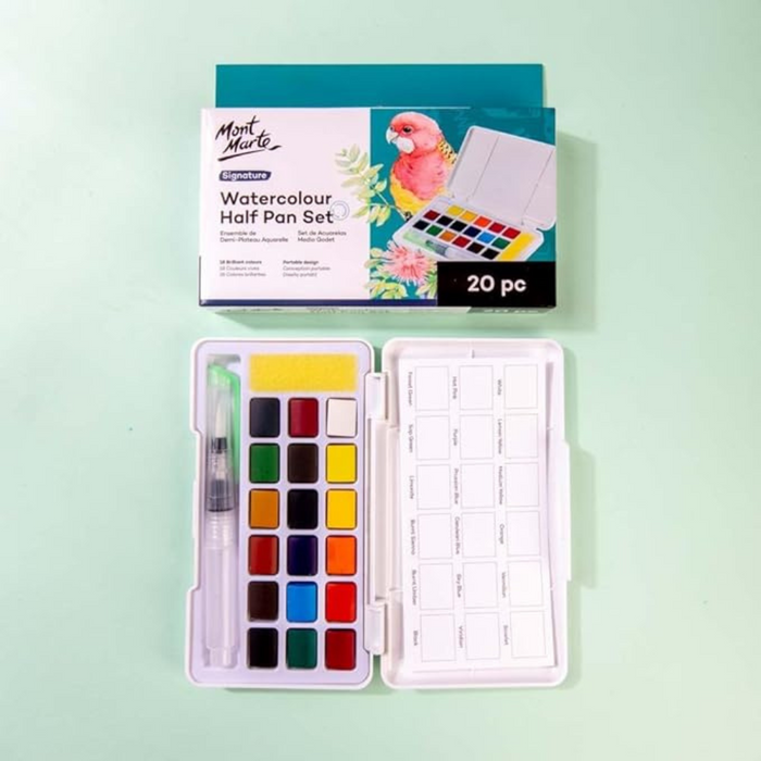 Mont Marte Watercolour Half Pan Set