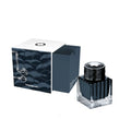Montblanc Around The World in 80 Days Coal Blue Fountain Pen Ink Bottle 50 ML - PensAndPencils.Net