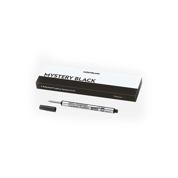 Montblanc Capless Rollerball Pen Mystery Black Medium 128242