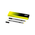 Montblanc Document Marker Highlighter Refills Luminous Yellow Pack of 2 - PensAndPencils.Net