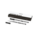 Montblanc Rollerball Refill Medium Black Pack of 2 Mystery Black  128231 - PensAndPencils.Net