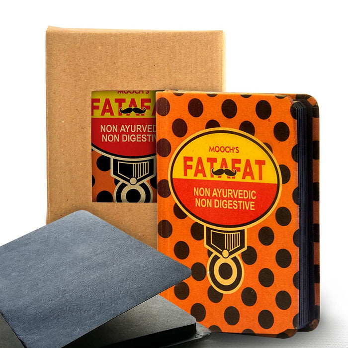 Mooch Fatafat Plain Notebook