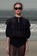 Moon Top - Noir - Heidi Merrick