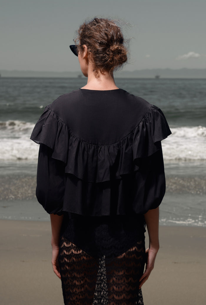 Moon Top - Noir - Heidi Merrick
