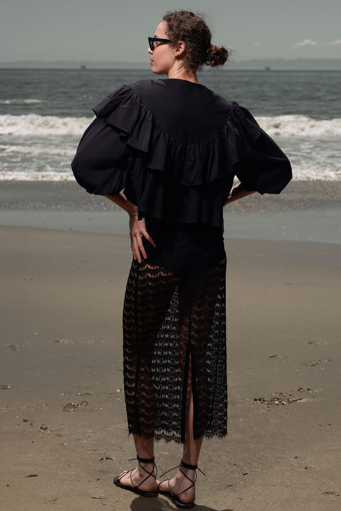 Moon Top - Noir - Heidi Merrick