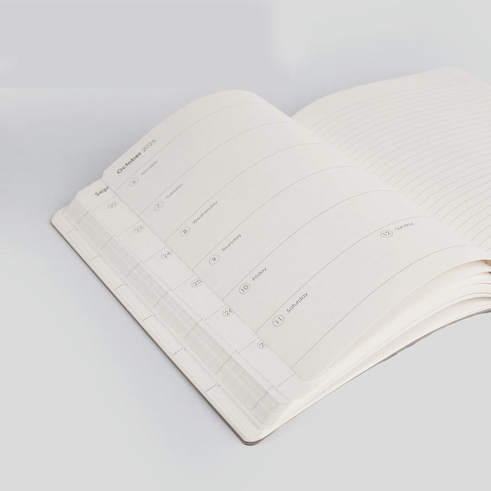 Mypaperclip 2026 Leather Cover Weekly Planner