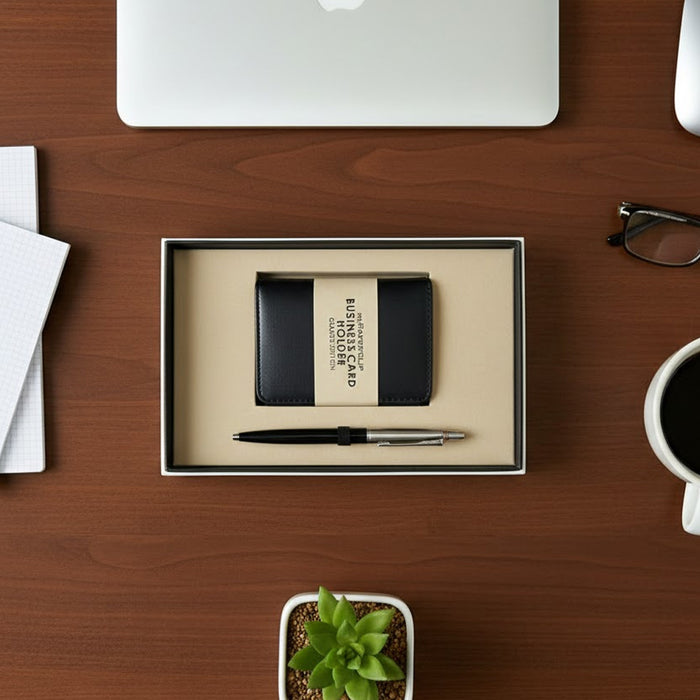 Mypaperclip Business Card Holder & Pen