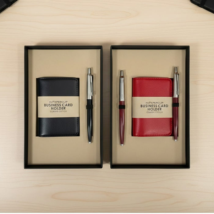 Mypaperclip Business Card Holder & Pen