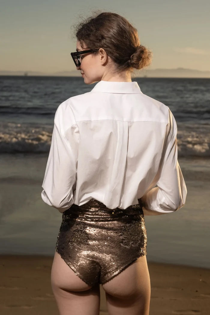Neptune Bottom - Bronze & Silver - Heidi Merrick