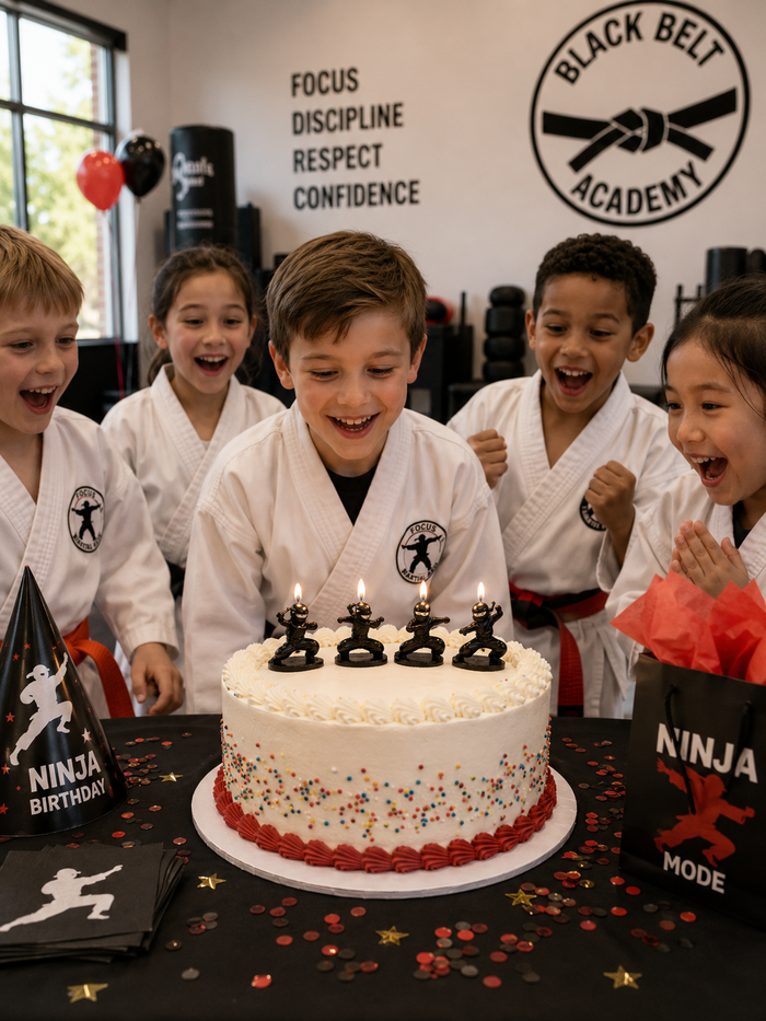 Ninja Birthday Candles