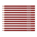 Paper Mate Colored Pencils Carmine Pack of 12 (Writes Carmine)  Paper Mate Pencils