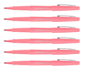 Paper Mate Flair Guava Felt Tip Pen Medium Point, Pack Of 6