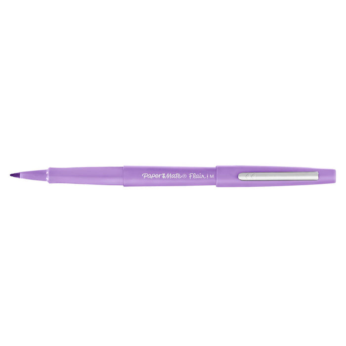 Paper Mate Flair Lilac Felt Tip Pen Medium Sold Individually  Paper Mate Felt Tip Pen