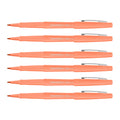 Paper Mate Flair Papaya Felt Tip Pen Medium, Point Guard - Pack of 6  Paper Mate Felt Tip Pen