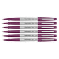 Paper Mate Flair Ultra Fine Plum Felt Tip Pens Pack of 6  Paper Mate Felt Tip Pen