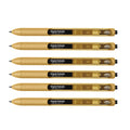Paper Mate Inkjoy Gel Gold Ink Pens 6 Count - PensAndPencils.Net