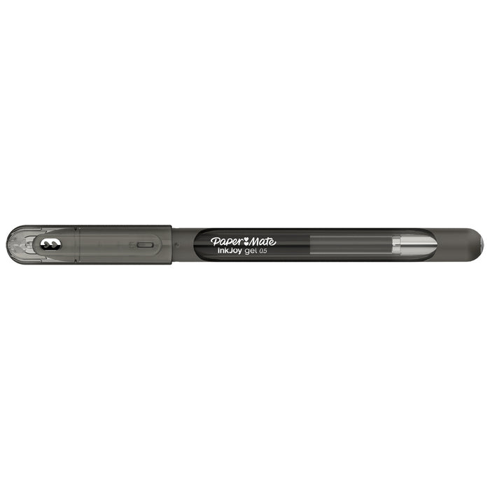 Paper Mate Inkjoy Gel Pen Black Medium 0.7mm Pack of 6  Paper Mate Gel Ink Pens