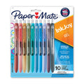 Paper Mate Inkjoy Gel Pens 0.7 MM Assorted Colors Pack of 10 - PensAndPencils.Net