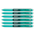 Paper Mate Inkjoy Gel Sea Foam Medium Retractable Pen (Sea Foam Ink) 6 Ct