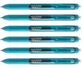 Paper Mate Inkjoy Gel Teal Medium Point 0.7 mm Retractable Gel Pen Pack of 6 - PensAndPencils.Net