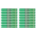 Paper Mate Inkjoy Green Gel Pen Medium 0.7mm Retractable Bulk Pack Of 24  Paper Mate Gel Ink Pens