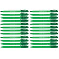 Paper Mate Inkjoy Green Stick Ballpoint Pen, Medium 1.0mm, Green Ink Bulk Pack Of 24  Paper Mate Ballpoint Pen
