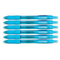 Paper Mate Profile Turquoise RT Retractable 1.4B Bold Ballpoint Pen Pack of 6
