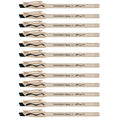 Paper Mate Replay Erasable Black Ink Pen Medium, Pack of 12  Paper Mate Ballpoint Pens