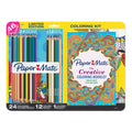Papermate 36 Colored Pencils and Coloring Booklet Kit - PensAndPencils.Net