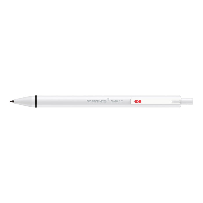 Papermate Glide Gel Pen Black Ink G610 0.5MM- Dozen  Paper Mate Gel Ink Pens