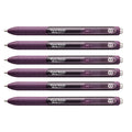 Papermate Inkjoy Gel Pens 0.7 Plum Ink Pack of 6 - PensAndPencils.Net