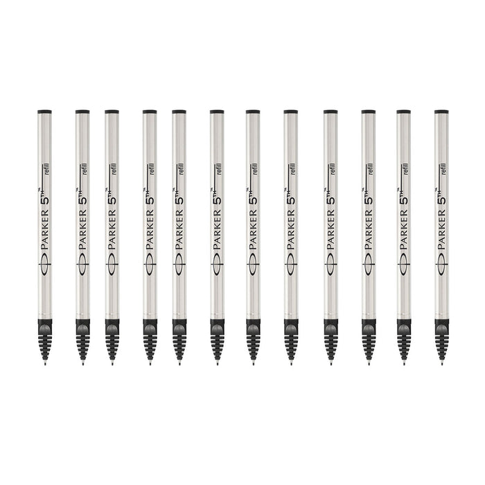 Parker 5th Refill Black Fine Pack of 12