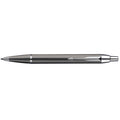 Parker IM Ballpoint Pen Gunmetal Chrome Trim, Black Ink, Gift Boxed - PensAndPencils.Net