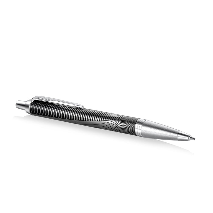 Parker IM Metallic Pursuit Fountain Pen Medium and Ballpoint Gift Set