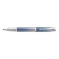 Parker IM Polar Blue Ice Rollerball Pen Black Ink - PensAndPencils.Net