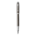 Parker IM Premium Chiselled Dark Espresso Fountain Pen and Ballpoint Set  Parker Parker Pen Gift Sets