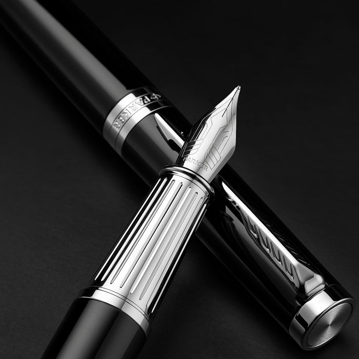 Parker Ingenuity Black CT Fountain Pen M Gift Box 2181995