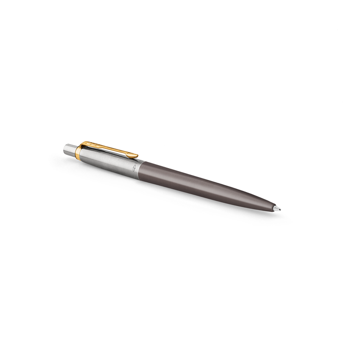 Parker Jotter Grey Gold Trim Ballpoint Pen Medium 2213723