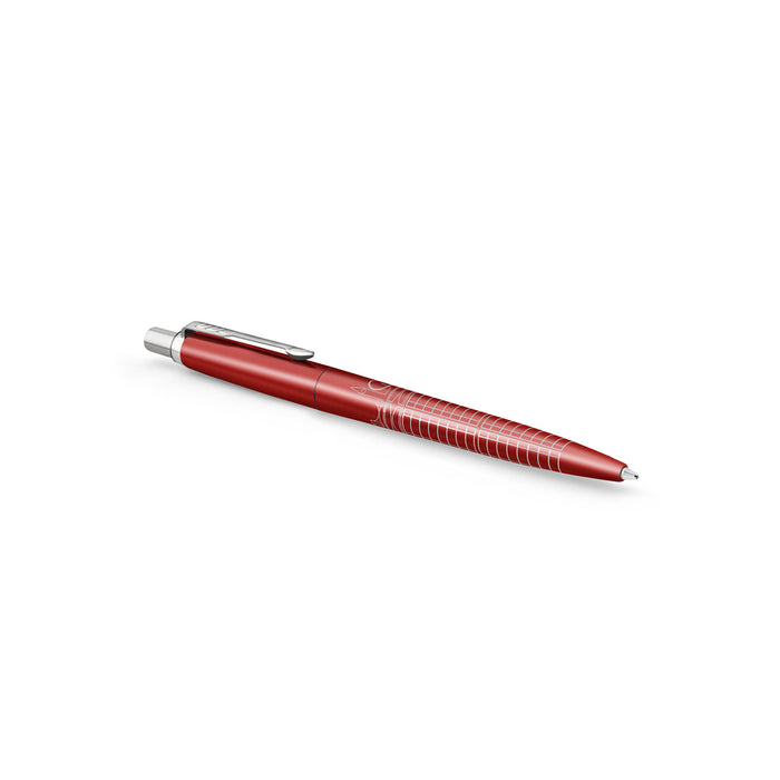 Parker Jotter London Red Chrome Trim Ballpoint Pen 2221603