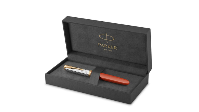 Parker Premium 51 Rage Red GT Fountain Pen