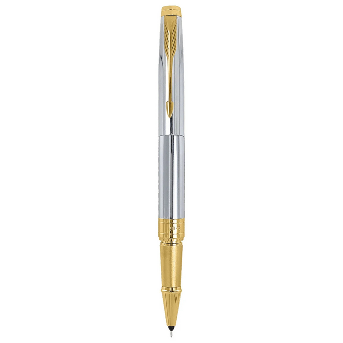 Parker Premium Aster Shiny Chrome GT Roller Ball Pen 9000023080