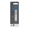 Parker Rollerball Refills Blue Medium Pack of 2 Made In France  Parker Rollerball Refills
